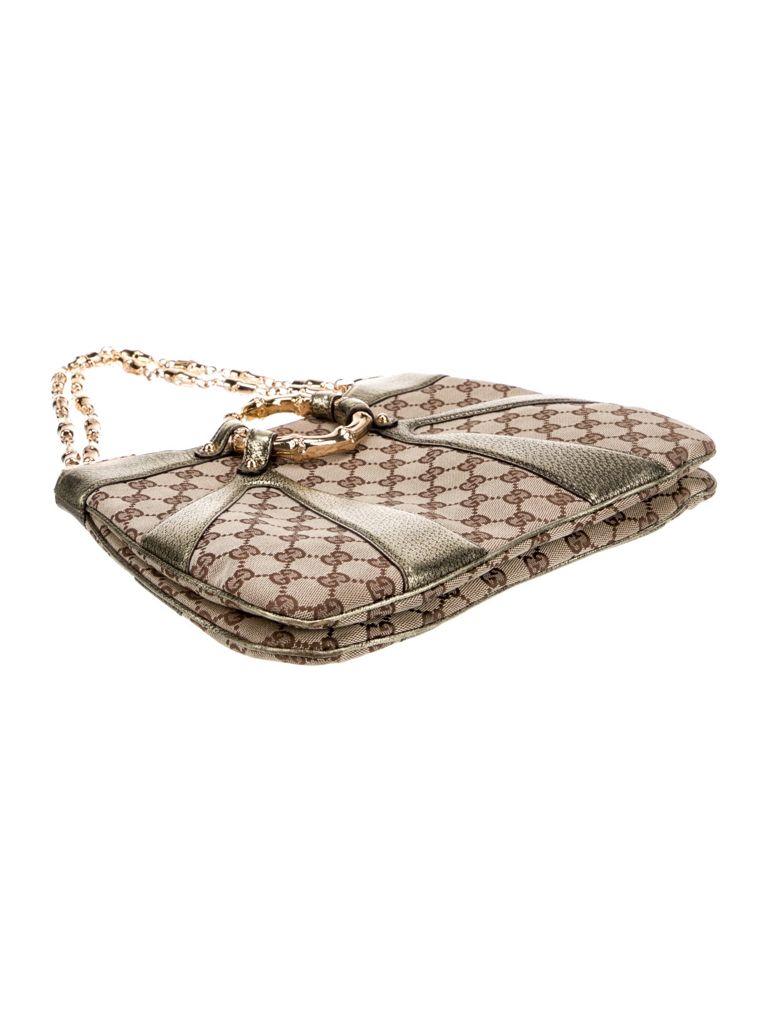 Gucci GG Canvas Bamboo Ring